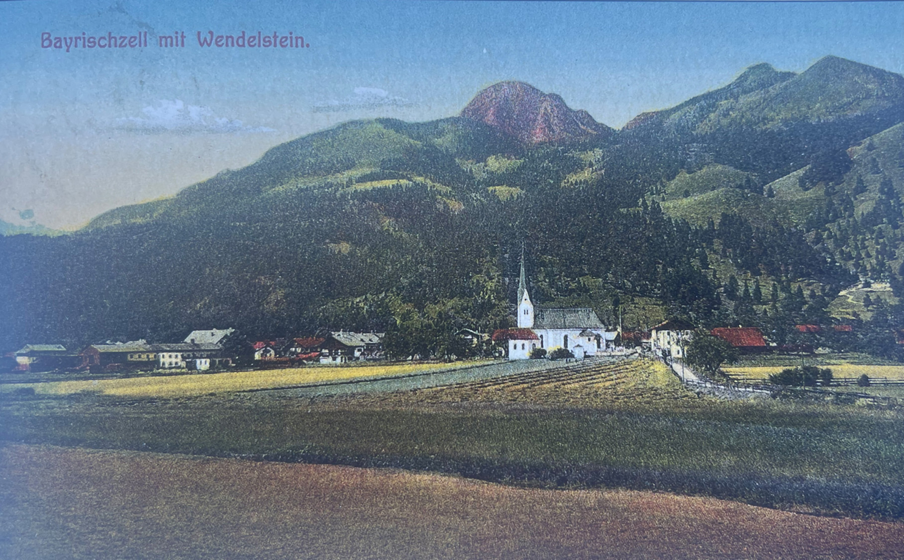 Bayrischzell um 1900