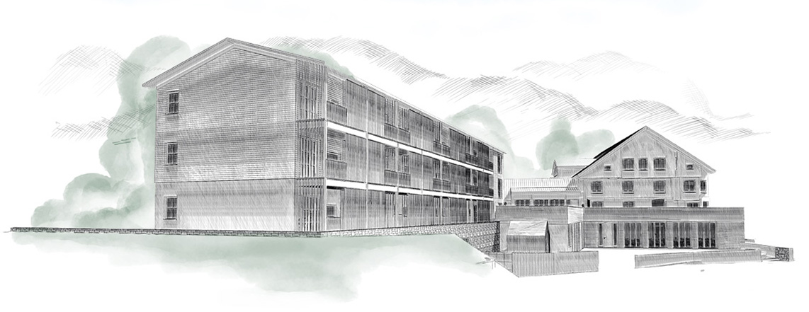 Visualisierung Neubau 2025