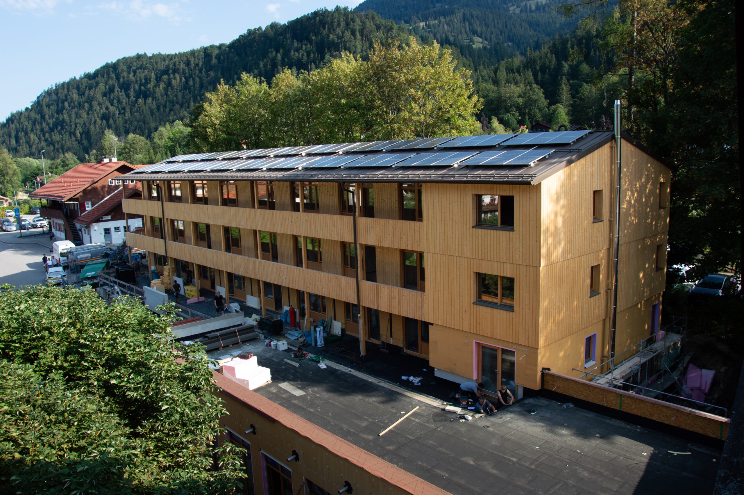Neubau nimmt Form an